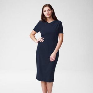 Universal Standard Mary Dress Navy, NEW XS 10-12